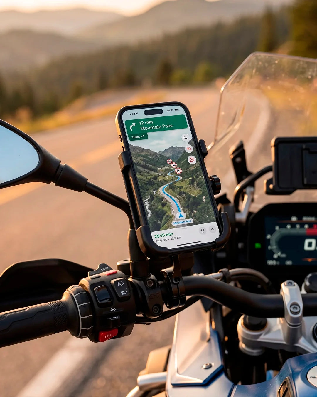 Universal Bike & Motorcycle Phone Mount