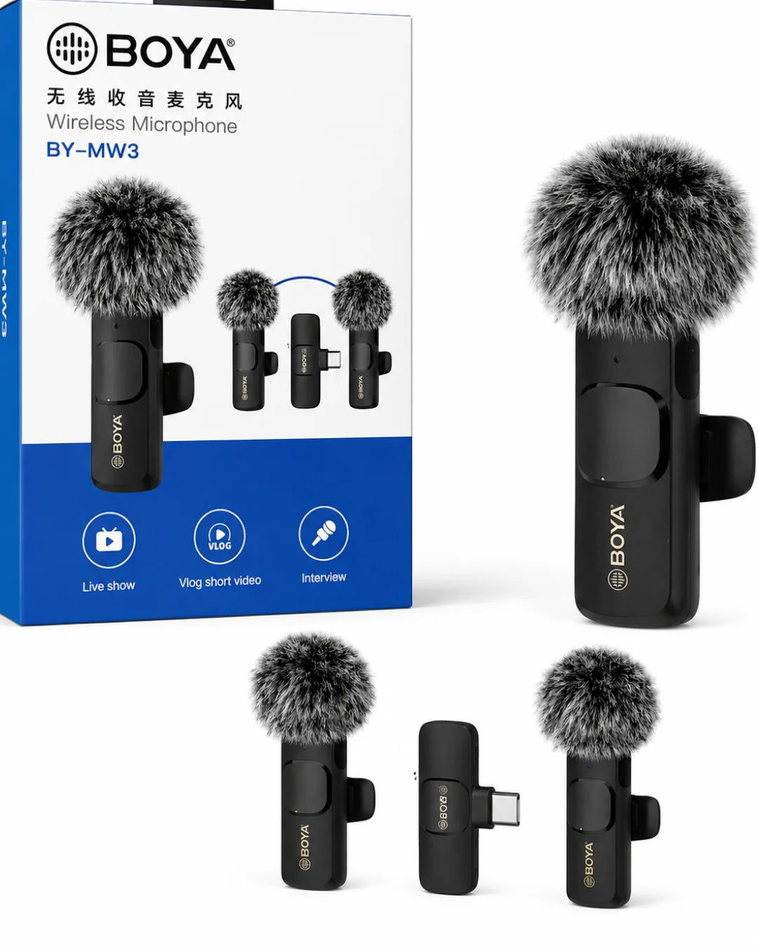 BOYA BY-MW3 Wireless Microphone