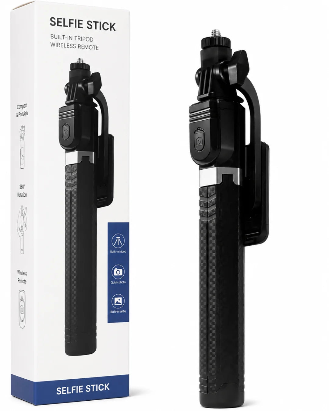 Wireless Selfie Stick Tripod with Remote