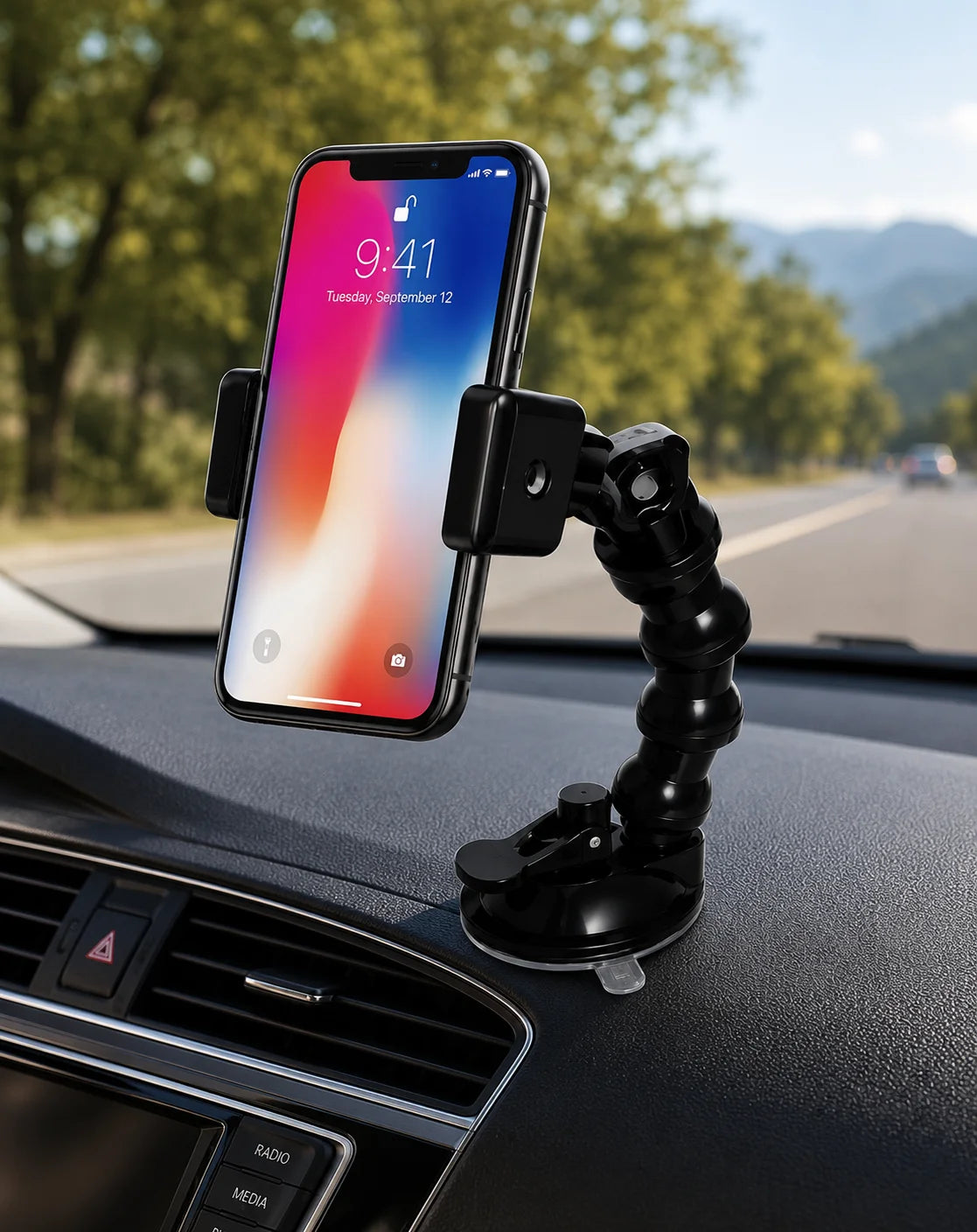 Suction Cup Car Holder